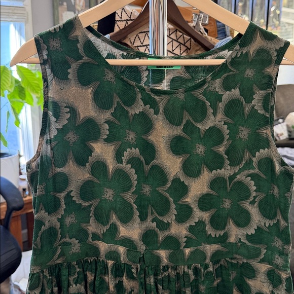 SHEIN Green Floral Midi Dress - Picture 4 of 6